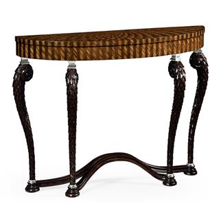 Jonathan Charles Modern Icarus Brown Console Table