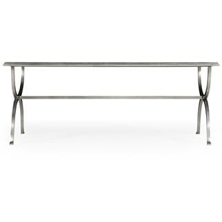 Jonathan Charles Modern Luxe Silver Orta Sehpa