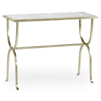 Jonathan Charles Modern Luxe Silver Konsol