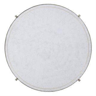 Jonathan Charles Modern Luxe Light Antique Silver Yuvarlak Masa