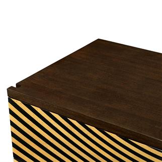 Jonathan Charles JC Modern 3D Op Art Dresser