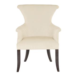 Bernhardt Jet Set Cream Kollu Sandalye