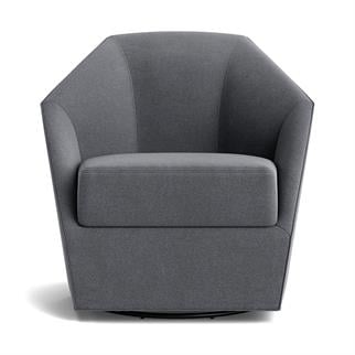 Mitchell Gold+Bob Williams Jewel Slate Swivel Chair
