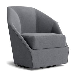 Mitchell Gold+Bob Williams Jewel Slate Swivel Chair