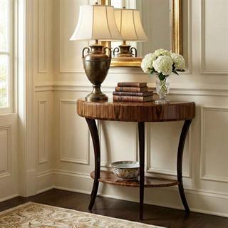 Jonathan Charles Art Deco Small Konsol