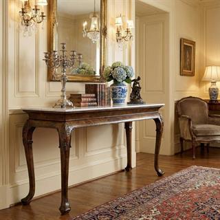 Jonathan Charles Brown Mahogany Konsol