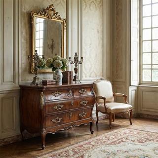 Jonathan Charles Buckingham Antique Mahogany Commode