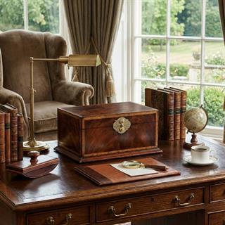 Jonathan Charles Buckingham Rectangular Jewelry Box