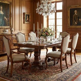 Jonathan Charles Buckingham Shield Back Armchair