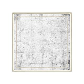 Jc Modern-Luxe Yan Sehpa Seti 2Li (Gümüş) - Finish-Pai-26-1 (Gilded Antique Silver-leaf)