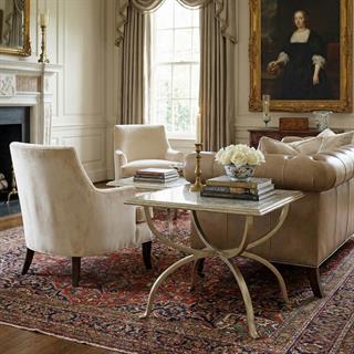 Jonathan Charles JC Modern Luxe Nesting Side Tables