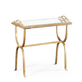 Jc Modern-Luxe Tepsili Servis Sehpası (Altın) - Finish-Pai-21 (Gilded Iron)