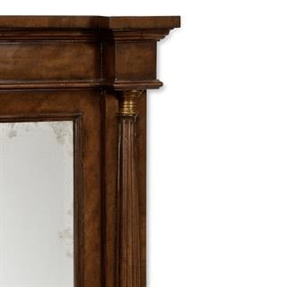 Jonathan Charles Knightsbridge Antique Mahogany Brown Mirror