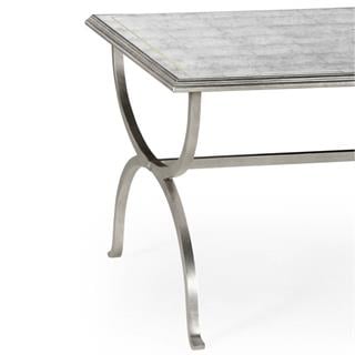 Jonathan Charles Modern Luxe Silver Orta Sehpa