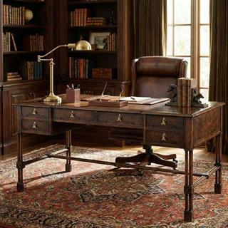Jonathan Charles Tribeca Gothic Executive Desk