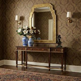 Jonathan Charles Versailles Gold Rectangular Mirror