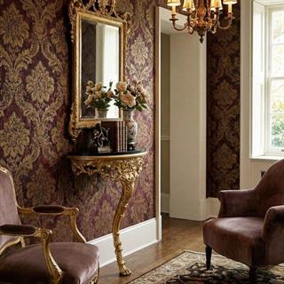 Jonathan Charles Versailles Gold Black Konsol