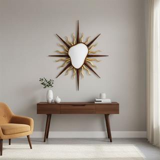 Jonathan Charles Versailles Shell Mirror