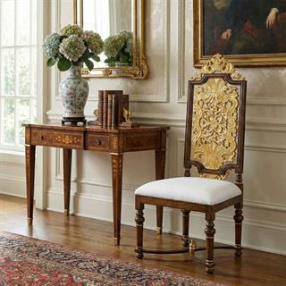 Jonathan Charles Windsor Armless High-Back Side Chair