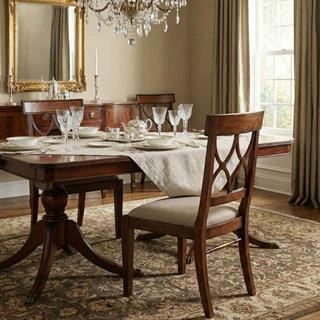Jonathan Charles Windsor Armless Dining Chair