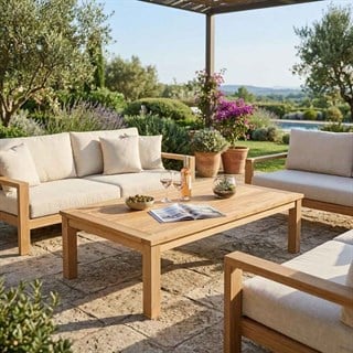 Kayu Teak Bogor Orta Sehpa