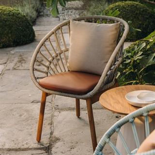 Kettal Cala Red Mud Bahçe Sandalyesi