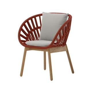 Kettal Cala Red Mud Bahçe Sandalyesi