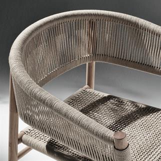 Ethimo Kilt Dark Grey Lounge Chair