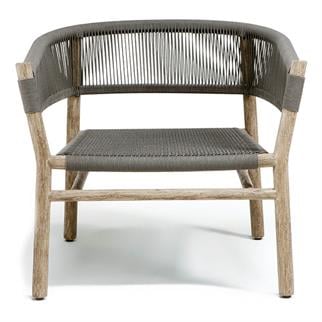 Ethimo Kilt Dark Grey Lounge Chair
