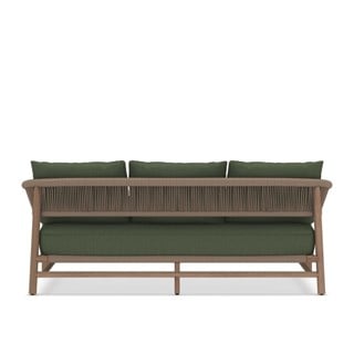 Kilt XL Kanepe-İskelet Teak-Rope Sand-Canapa Foglia-(Minder Dahil)