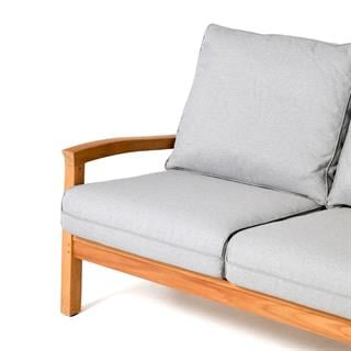 Kingston Teak 2-Seater Sofa