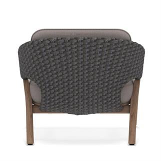 Ethimo Knit Teak Lava Grey Koltuk