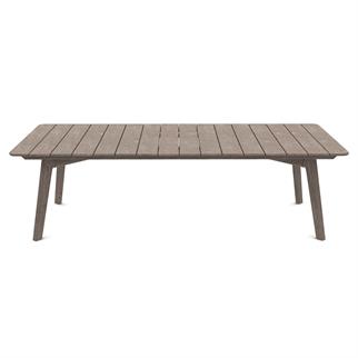 Ethimo Knit XL Pickled Teak Dining Table