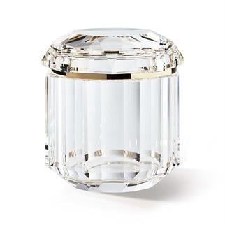 Leigh-Medium Kavanoz Clear/Brass
