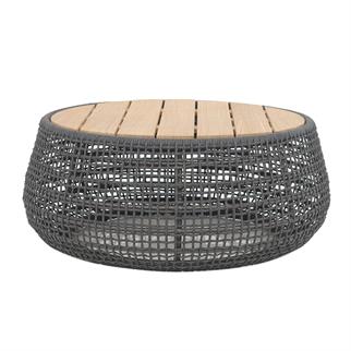 Alfresco Leon Black Bahçe Orta Sehpası