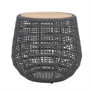 Alfresco Leon Black Yan Sehpa