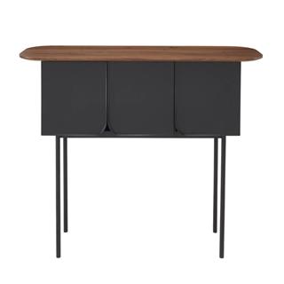 Ligne Roset Aube American Walnut Console Table