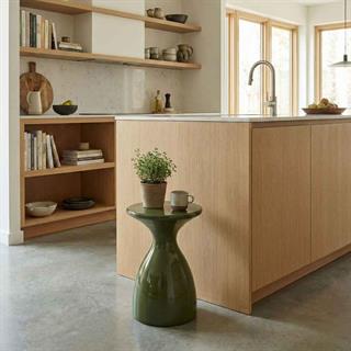 Ligne Roset Bottle Khaki Stool