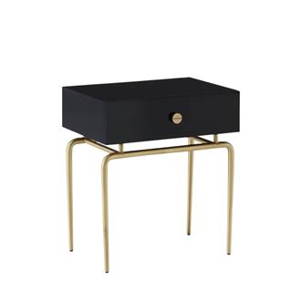 Ligne Roset Débourgeoisée Black Nightstand