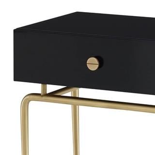 Ligne Roset Débourgeoisée Black Nightstand