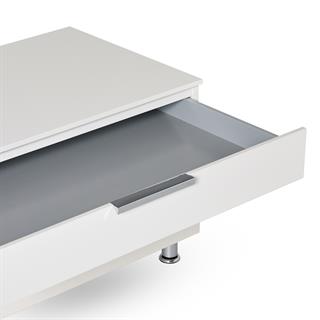 Everywhere TV Ünitesi – 2 Çekmeceli - Gloss whıte lacquer - H498 / W900 / D540