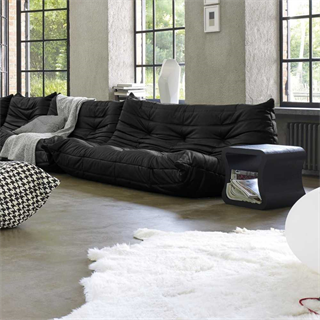 Ligne Roset One Shape Black Side Table