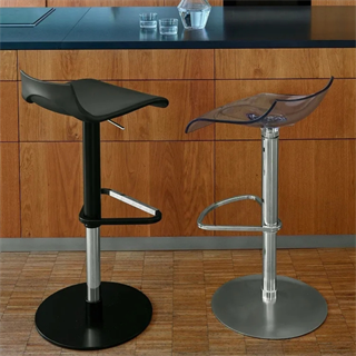 Ligne Roset Petrus Black Bar Stool