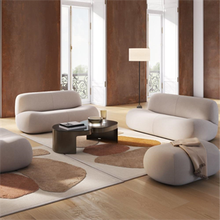 Ligne Roset Pukka Ecru İkili Kanepe