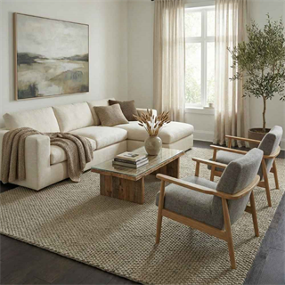 Ligne Roset Rope Argile Rug