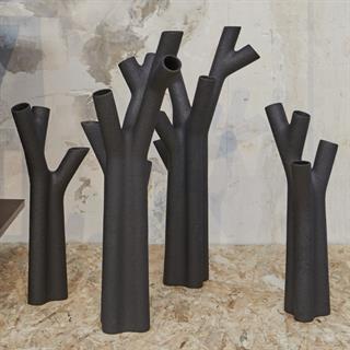 Roseau Large Vazo - Black