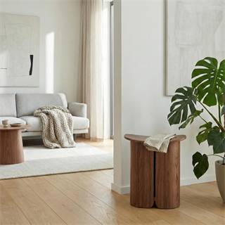 Ligne Roset San Walnut Stool