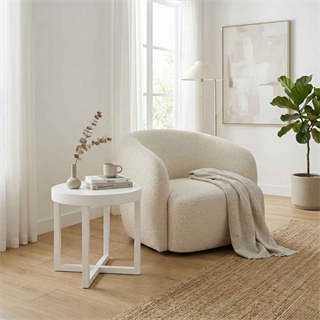 Ligne Roset Striana White Yan Sehpa
