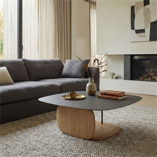 Ligne Roset Suiren Chene Blanchi Coffee Table