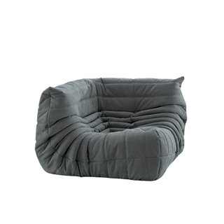 Ligne Roset Togo Anthracite Corner Seat Anthracite